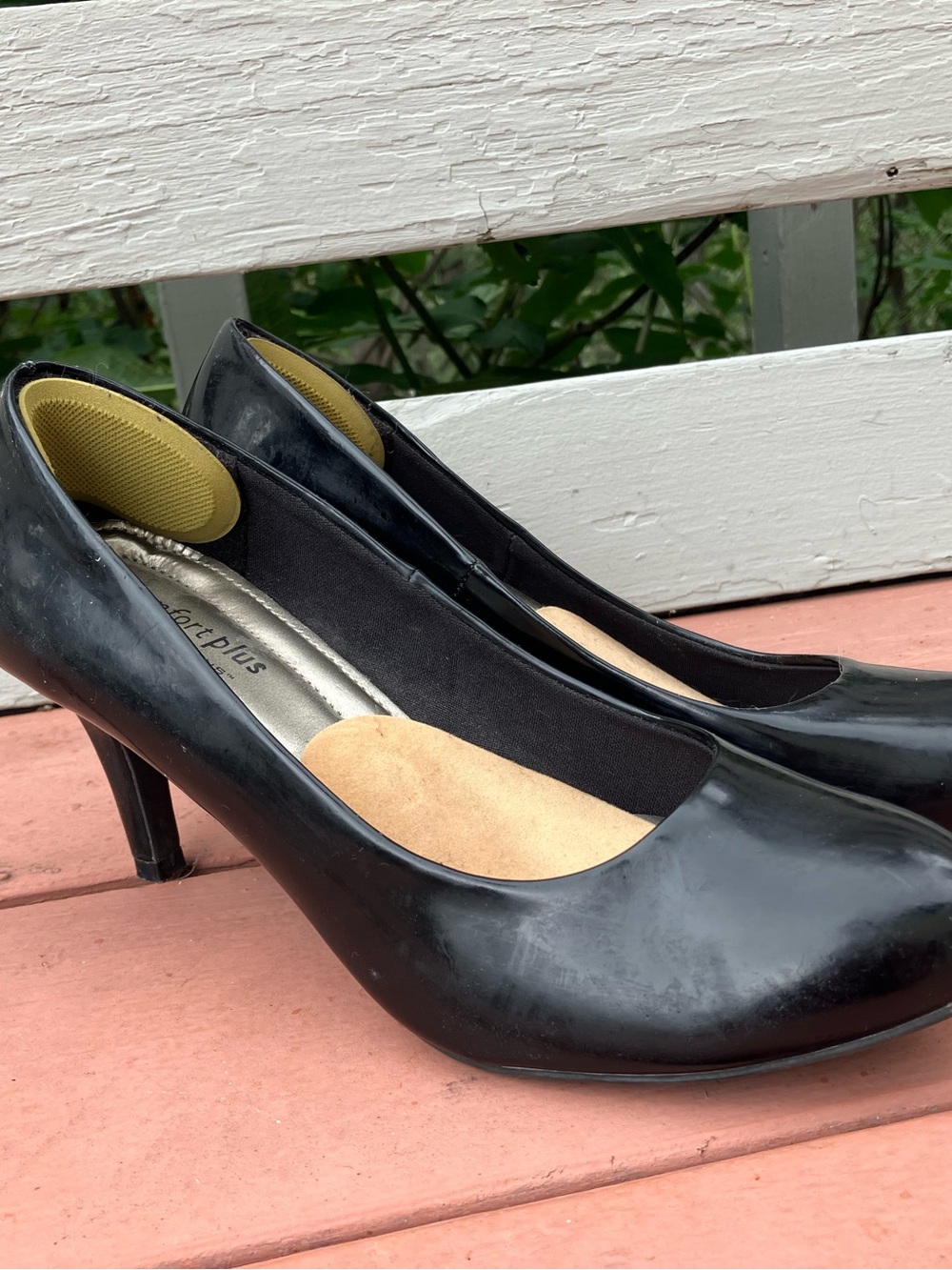 Comfort Plus by Predictions Women’s Size 7.5 Black Heels Shoes